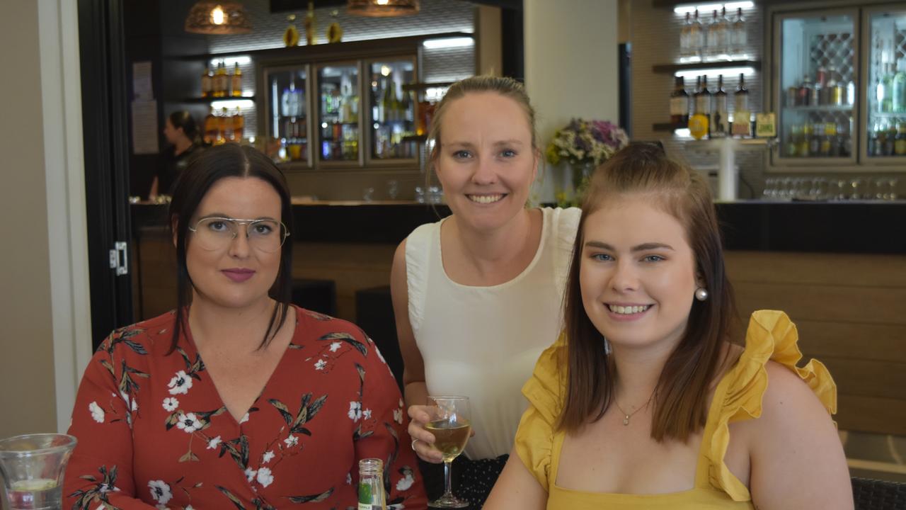 Chelsea Gibson, Annie Jones and Emily Glennie from Shine Lawyers