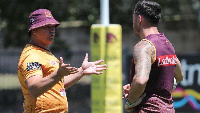 It’s time for Seibold and Boyd to take the Broncos forward. Photo: Peter Wallis