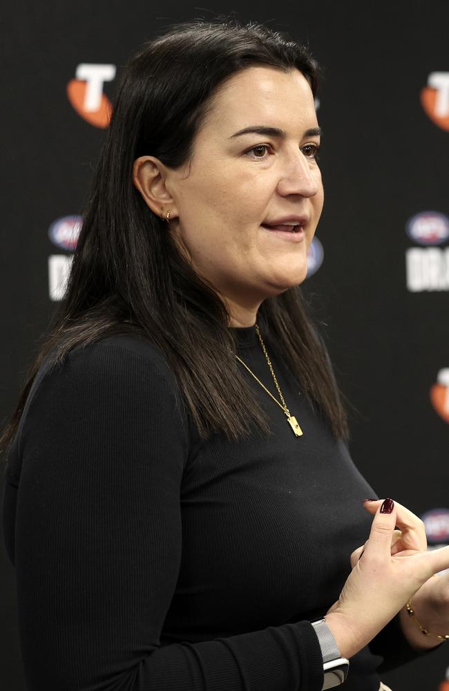 Laura Kane said a miscommunication caused the debacle. Picture: Martin Keep/AFL Photos/via Getty Images