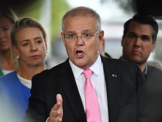 Prime Minister Scott Morrison’s government recently increased childcare subsidies. Picture: AAP