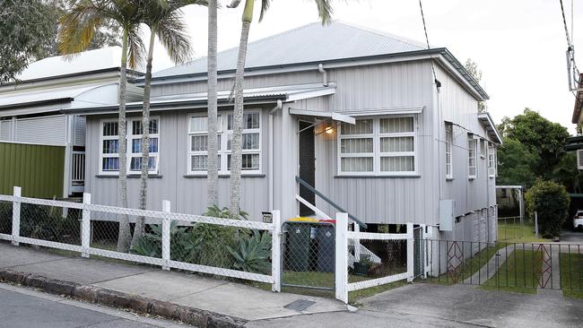 This house at 48 Abingdon Street, Woolloongabba, was owned by Queensland’s Deputy Premier Jackie Trad. Image: AAP/Josh Woning.