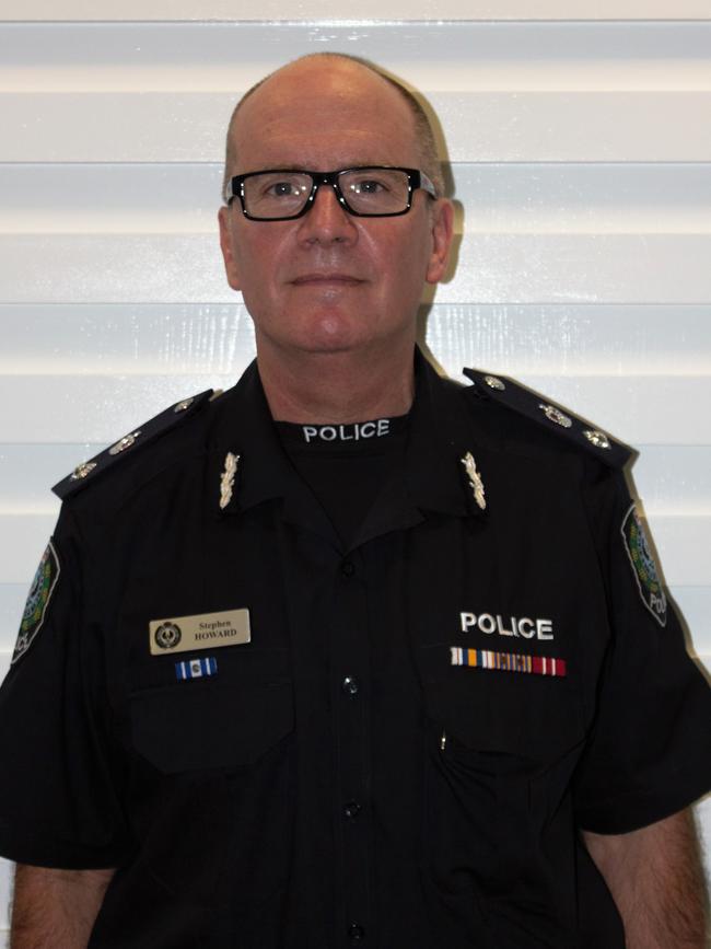 Firearms Branch officer-in-charge Superintendent Stephen Howard. Picture: SA Police