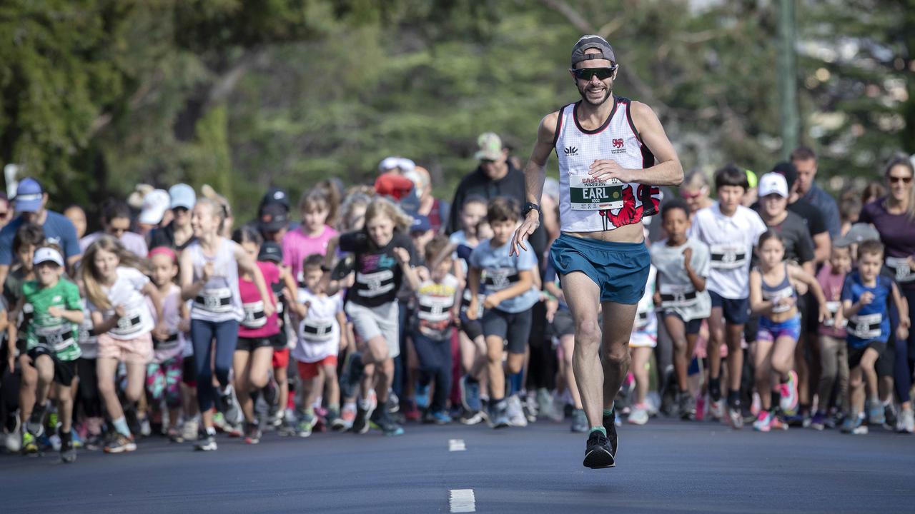 Easter Marathon Hundreds hit the streets for annual fun run The