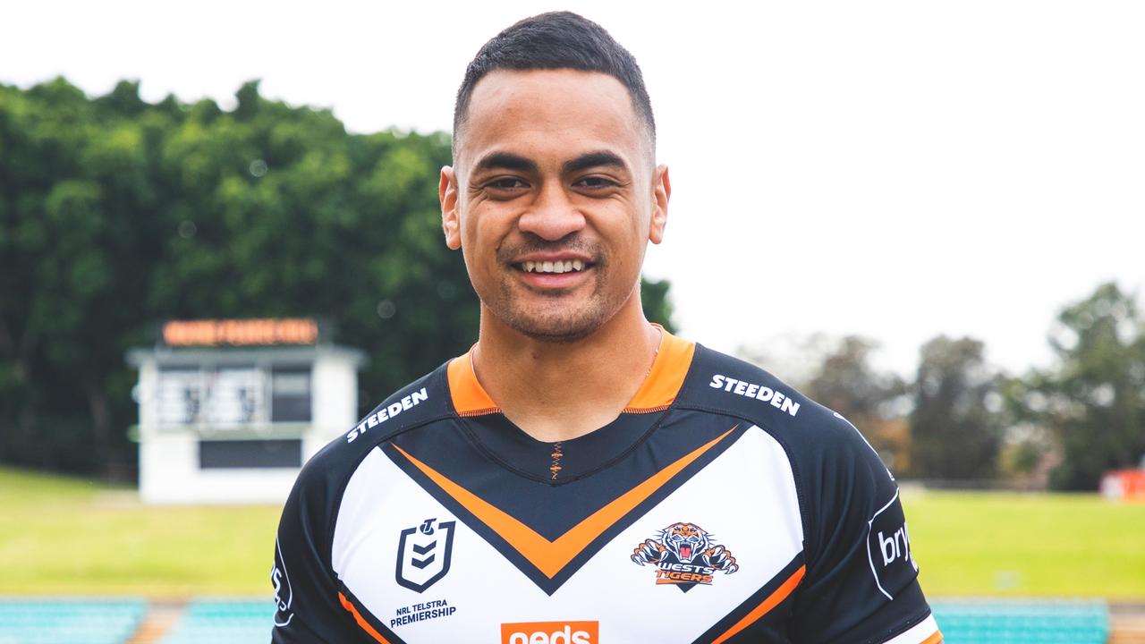 Ken Maumalo will make his Wests Tigers debut this weekend. Picture: Twitter