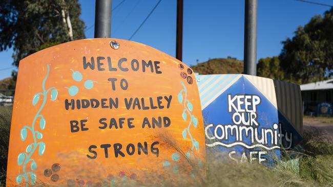 Alice Springs Hidden Valley town camp, Friday, February 3, 2023. Picture: Kevin Farmer