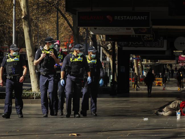 But there is no single solution to improve the perception of safety in the CBD. Picture: Daniel Pockett