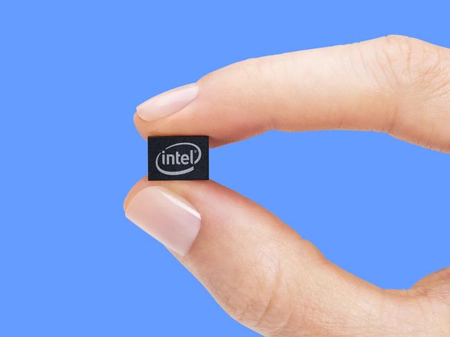 Curie chip ... the power-efficient chip is  ideal for ‘always-on’ applications. Picture: Intel