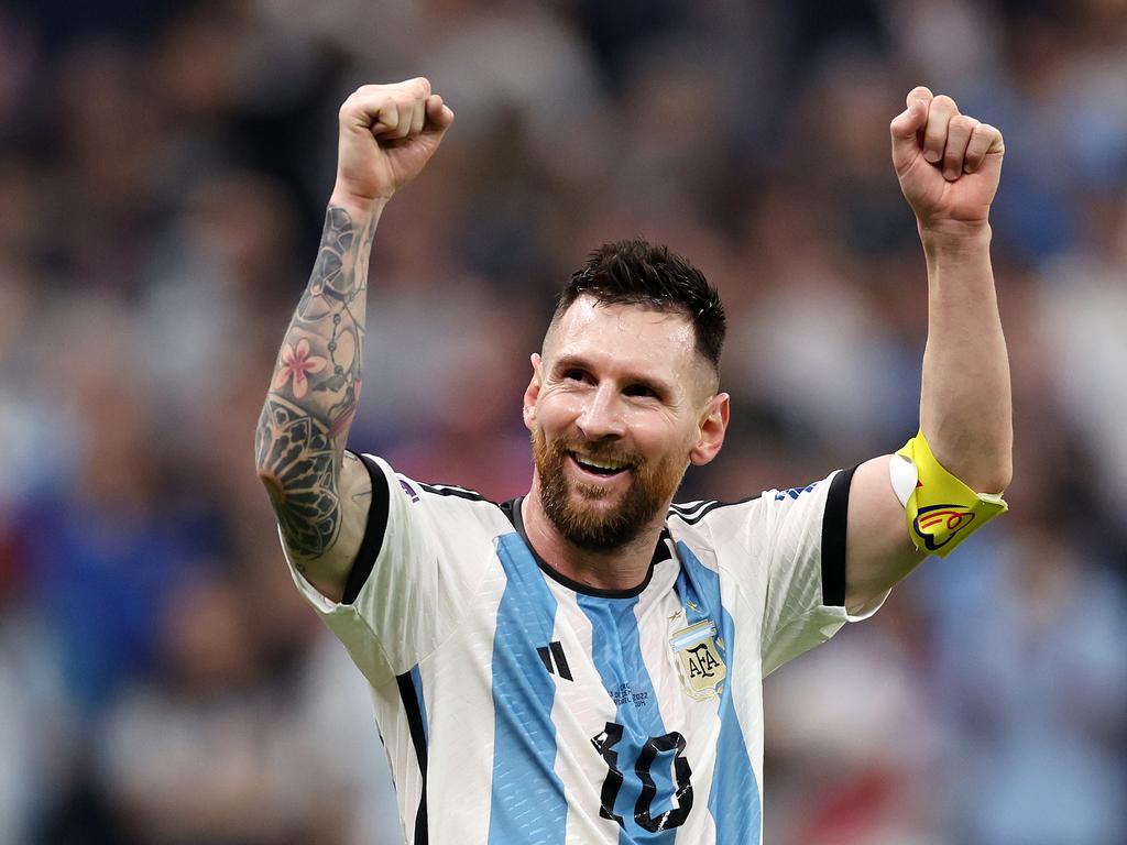 Lionel Messi Argentina 2022-23 Away Jersey - JERSEY DFA