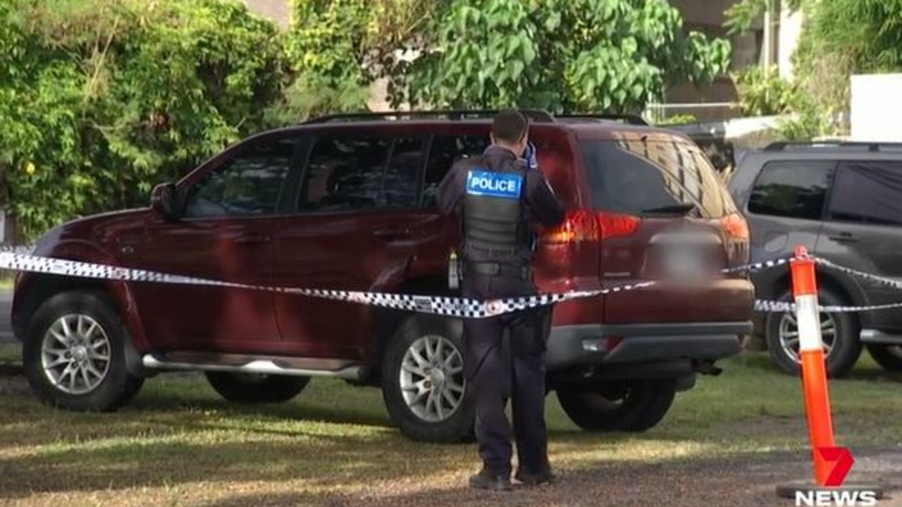 Police said the girl had been left in the vehicle for a “significant period of time”. Picture: 7News