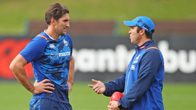 Brad Scott hopes Jarrad Waite is fit to face GWS. Pic: Getty Images