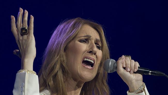 Celine Dion has also removed her duet with R Kelly from streaming services. Picture: Graham Hughes/The Canadian Press/AP