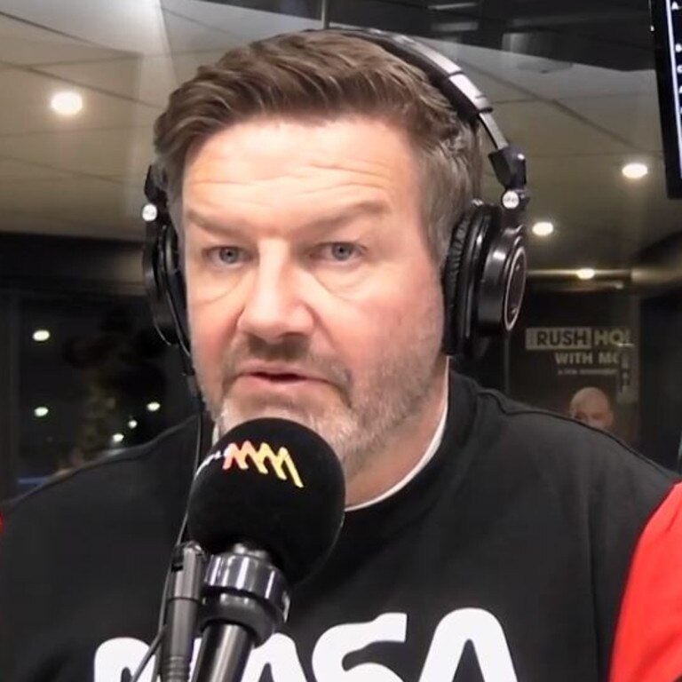 Mooney’s breakfast radio show on Triple M will have no talking on July 1 to raise awareness of mental health issues. Picture: Instagram @moonmaninthemorning