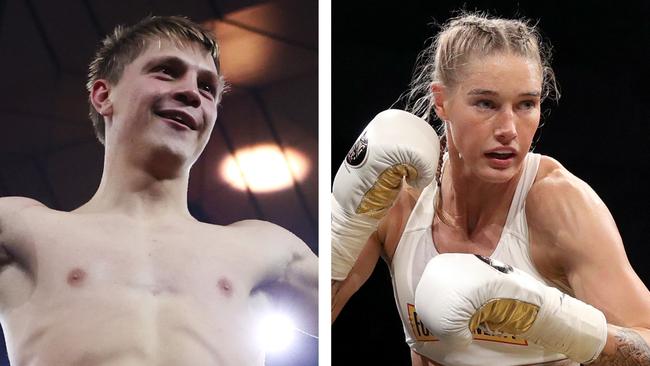 Nikita Tszyu and Tayla Harris will feature throughout a stunning winter feast of fights. Picture: Getty.