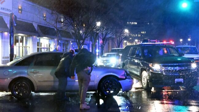 Car Plows Into Biden’s Motorcade, President is Unharmed