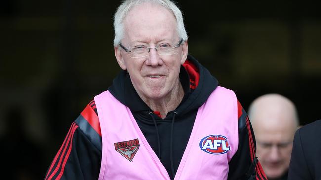 Essendon club doctor Bruce Reid has been diagnosed with cancer. Picture: George Salpigtidis