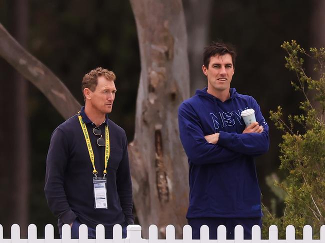 Chief selector George Bailey and Test captain Pat Cummins are keeping a close eye on Sam Konstas. Picture: Getty Images