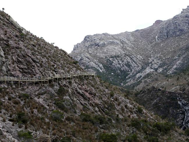 The Horsetail Falls track at Queenstown. Picture: CHRIS KIDD