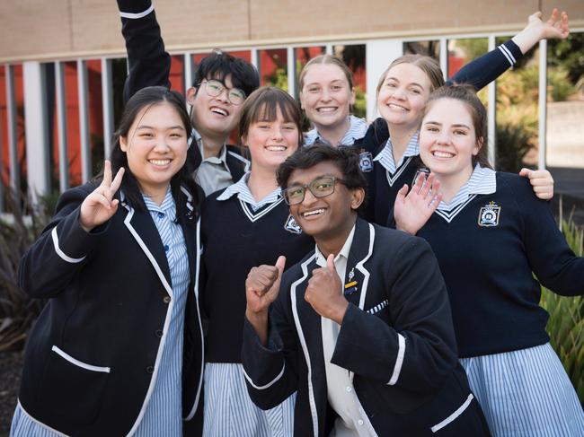 Decision time: Caulfield Grammar students get extensive support when making end-of-year decisions.