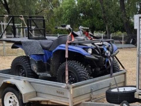 Roma Police thanked the community for their assistance in finding a stolen ATV, and asked the community for help in locating another missing ATV quad bike.