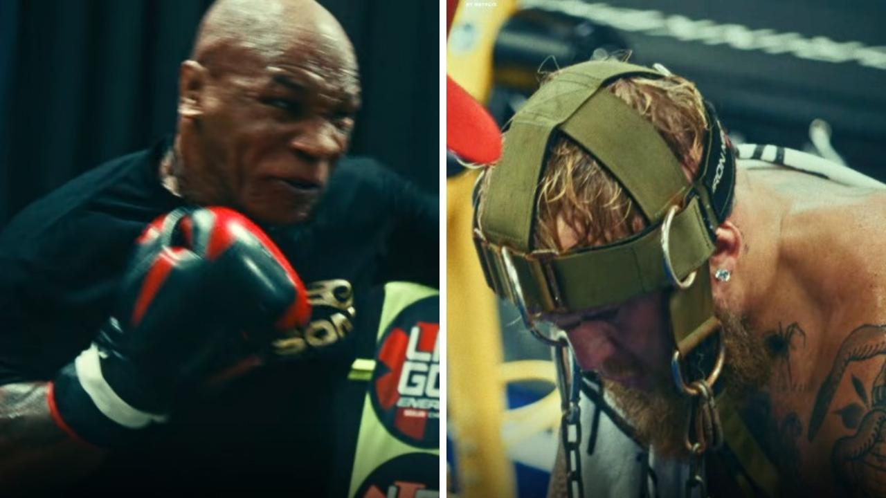 Trainer blown away in terrifying Mike Tyson footage before Jake Paul fight