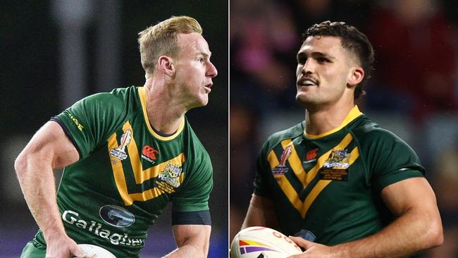 Daly Cherry-Evans and Nathan Cleary will go head-to-head at the World Cup.