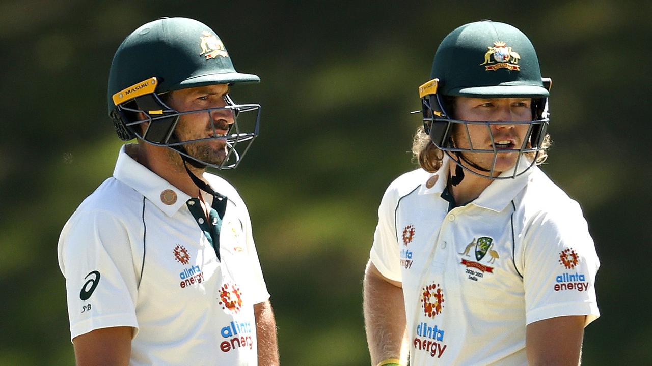 Selectors may only opt for one of either Joe Burn or Will Pucovski to open, should they elevate Labuschagne to the top of the order. Picture: Phil Hillyard