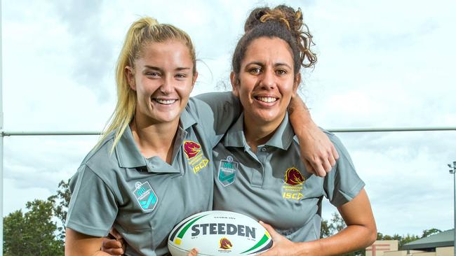 Meg Ward and Tallisha Harden have both signed on. (AAP Image/Richard Walker)