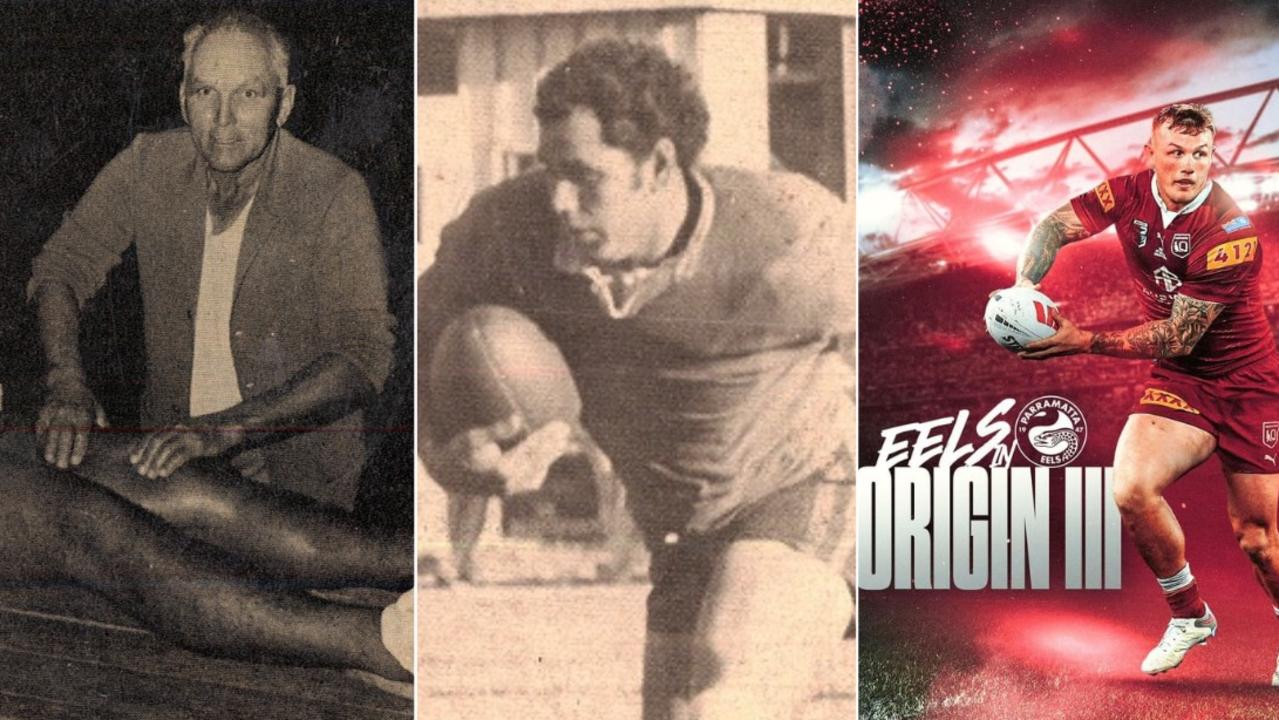 (From left) Bob Johnson was more than a founding member of the Hervey Bay Seagulls, he was a masseuse and coach for the team, doing whatever work was needed for the club. (Middle image) Mick Johnson took the club to its first premiership win within two years of founding. (Right) The legacy of the family’s dedication to the sport has continued through J'maine Hopgood, who has represented the state during Origin.