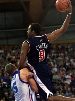Vince Carter on dunk of death over seven footer at Sydney Olympics