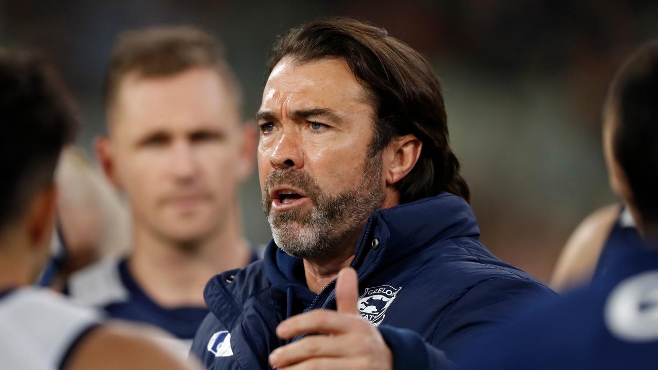 Geelong coach Chris Scott sports a wildly successful record. Picture: AFL Photos/Getty Images