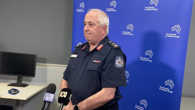 Northern Territory Emergency Services deputy director Bob Evans urged motorists to take care in the wet conditions.