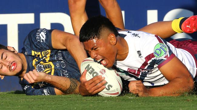 LJ Nonu has been impressive for Ipswich. Picture David Clark