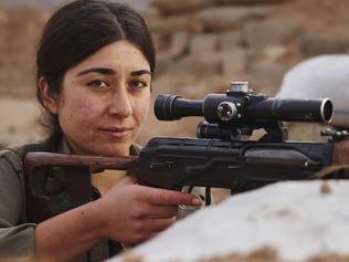 Tekoshin, PKK Sniper, Makhmour, Iraq Guerilla Fighters of Kurdistan Used with permission from Joey L. Must link to http://www.joeyl.com/blog/all/post/guerrilla-fighters-of-kurdistan