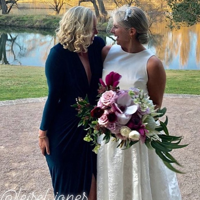 Leisel Jones got married in 2018.