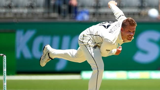 Lockie Ferguson unleashes on debut. Picture: Getty Images