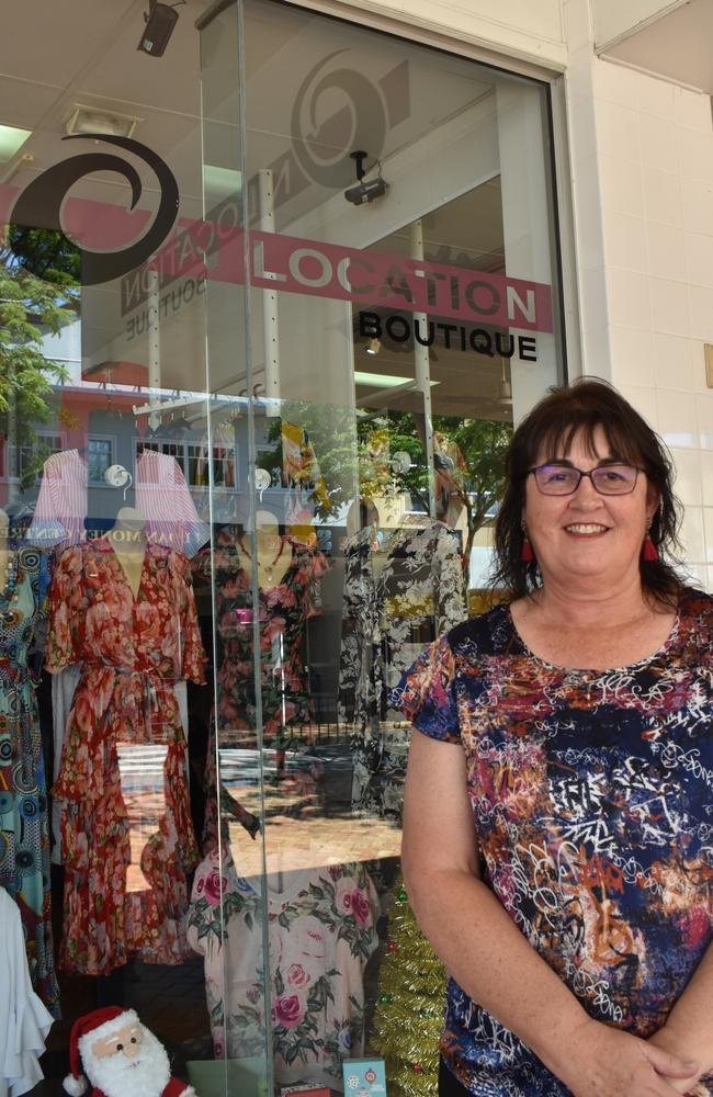 Desley Shailer was a dedicated customer of On Location Boutique before she bought the shop off previous owner Judy Dakin on December 1. Photo: Elizabeth Neil