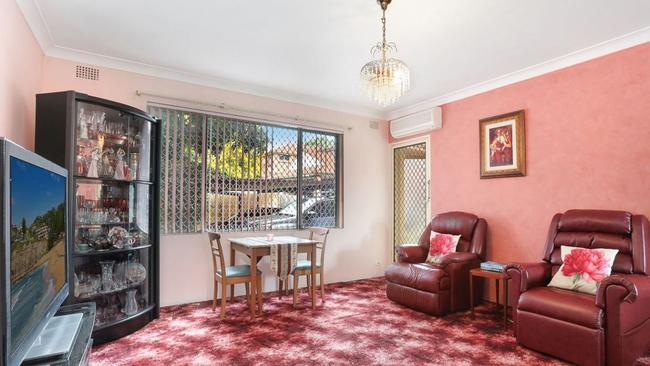 Cheap and cheerful, this Belmore unit sold for $465,000.