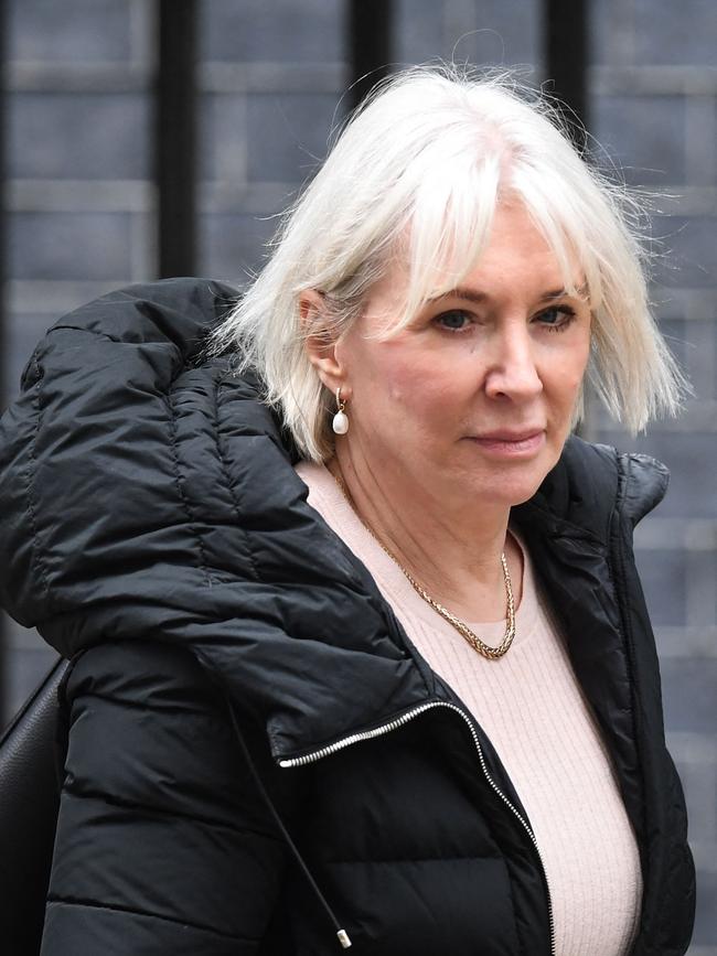 The UK’s former culture secretary Nadine Dorries said the women who came forward could be “one of almost a dozen”, according to industry insiders. Picture: AFP