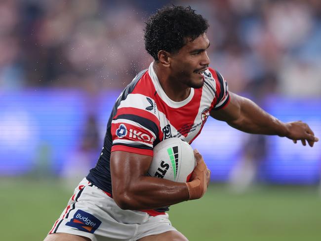 Robert Toia was impressive in his NRL debut. Picture: Matt King/Getty Images