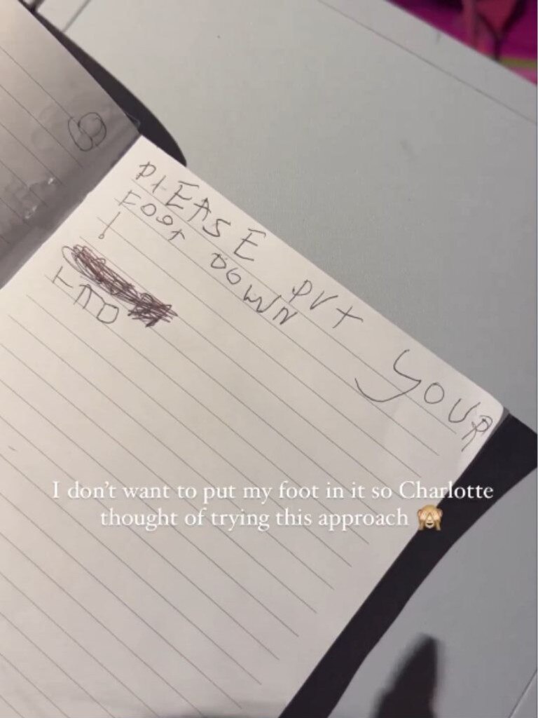 Four-year-old Charlotte took matters into her own hands. Picture: Instagram (@gemflynn)