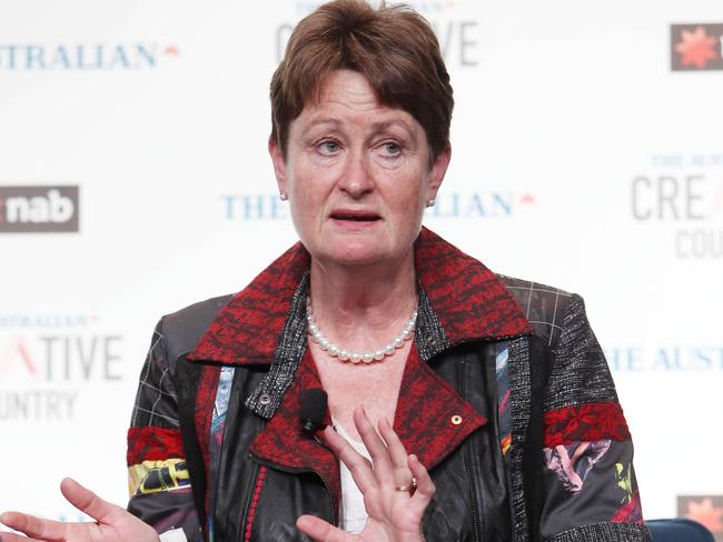 27/7/16 Catherine Livingstone (President, Business Council Australia) during The Australian's Creative Country conference in Melbourne. Aaron Francis/The Australian