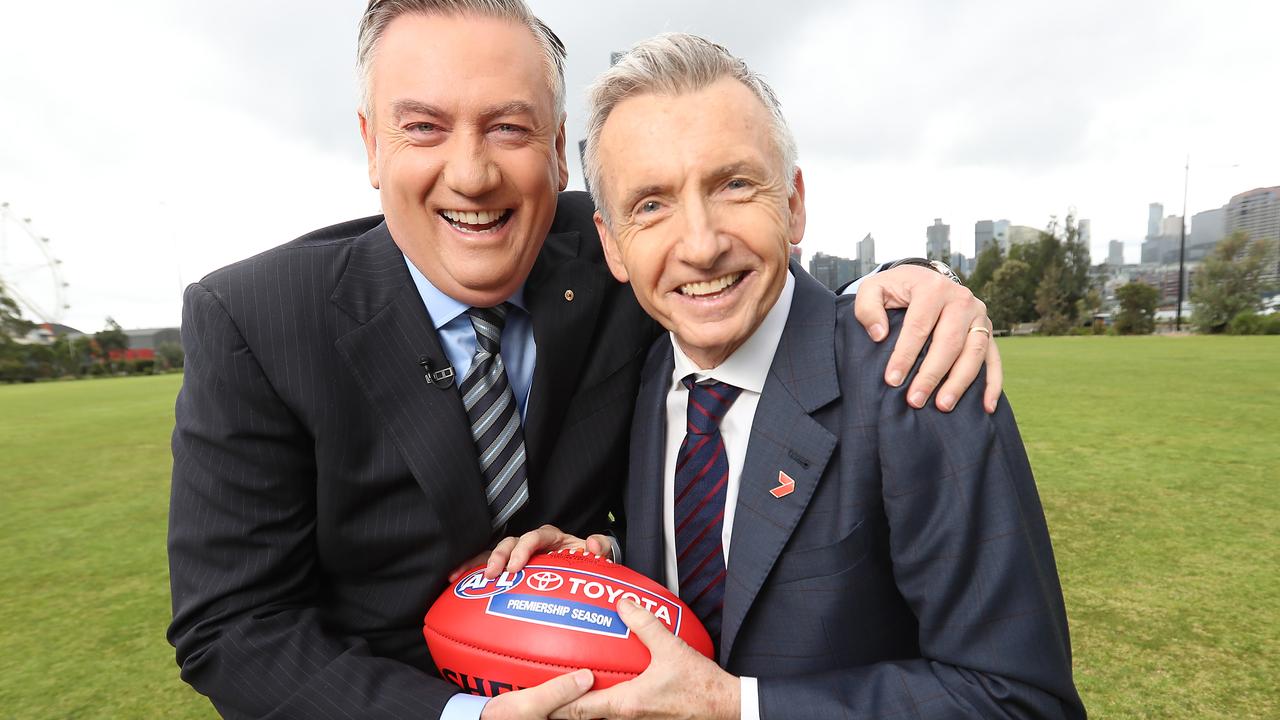 Eddie McGuire and Bruce McAvaney.