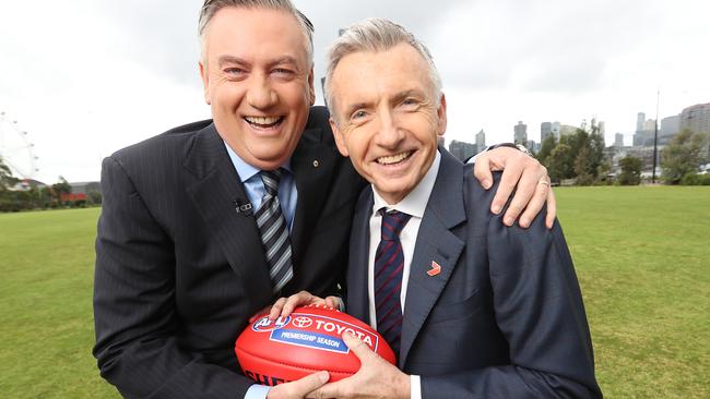 Eddie McGuire and Bruce McAvaney.