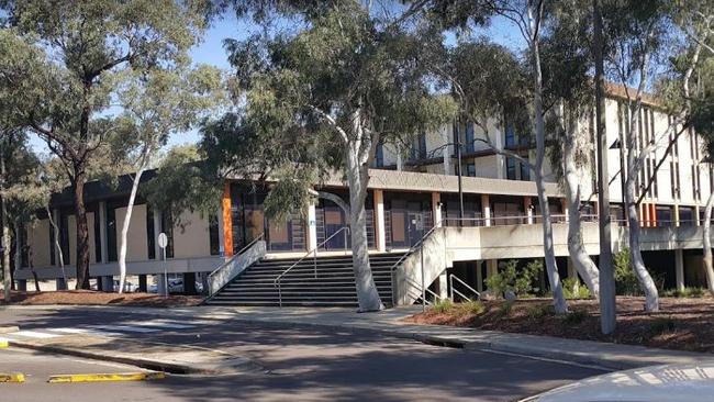 Canberra University, where Anthony Mitchener once lectured. Picture: Google