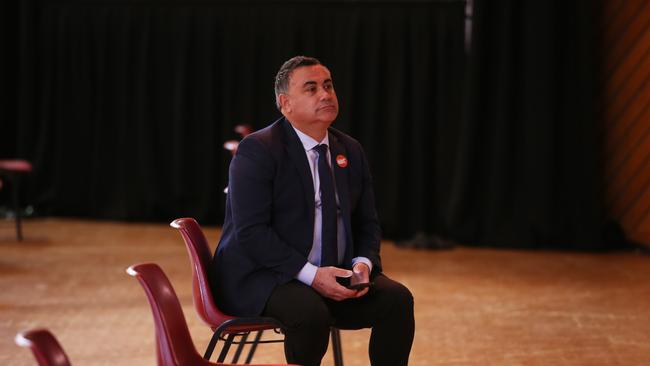 NSW Deputy Premier John Barilaro has pledged his support for an agricultural code that would allow farm workers free movement across the Victorian/NSW border. Picture: Rohan Kelly