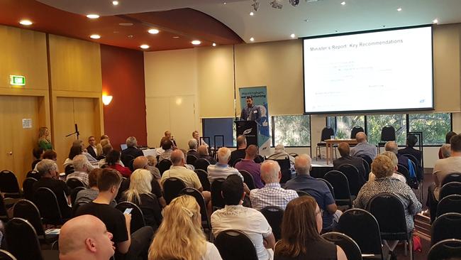 Manningham Council held its latest public information session on North East Link on March 13. Picture: Kiel Egging.