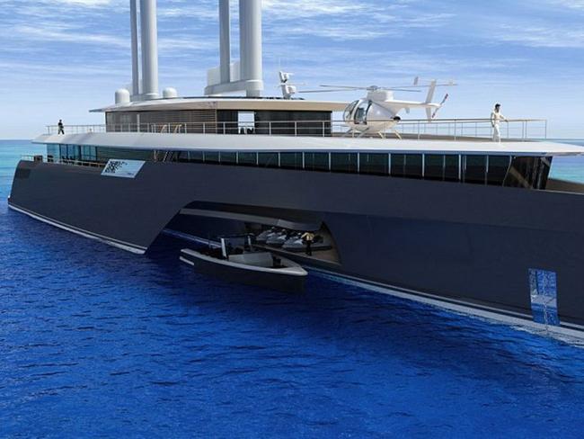 This superyacht for billionaires is super weird | news.com.au ...