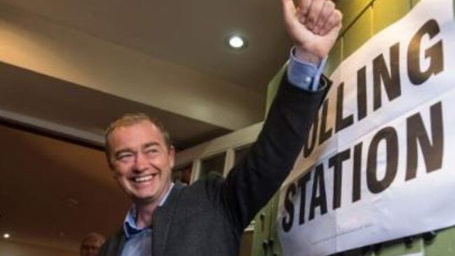 Tim Fallon, Lib Dem leader. Picture: AFP.