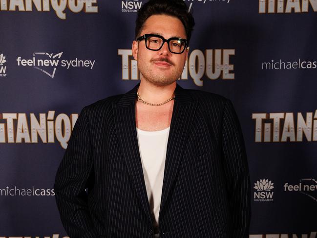 Mitch Churi at the Titanique opening night. Picture: Supplied