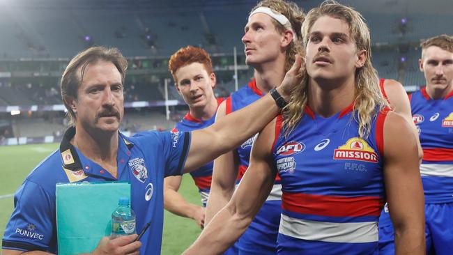 Luke Beveridge wants change after Bailey Smith’s drug use revelations.